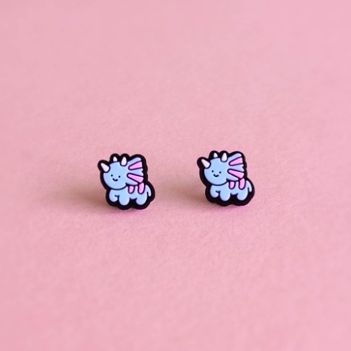 Transeratops — mini stud earrings | Default Title