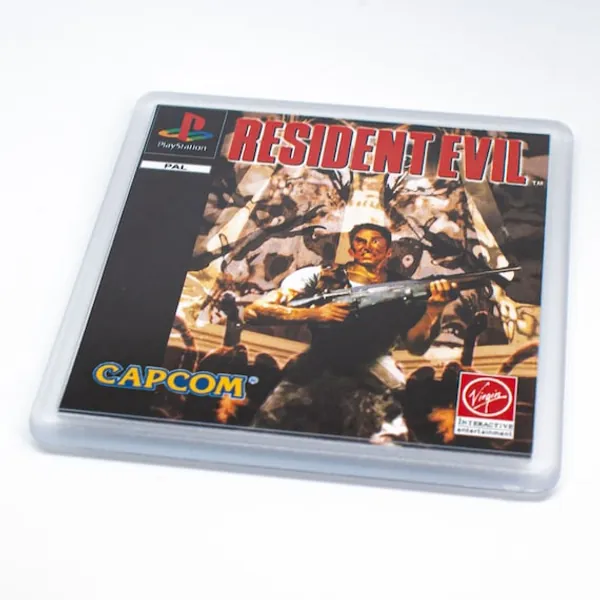 Resident Evil Drinks Coaster  Sony Playstation | Etsy