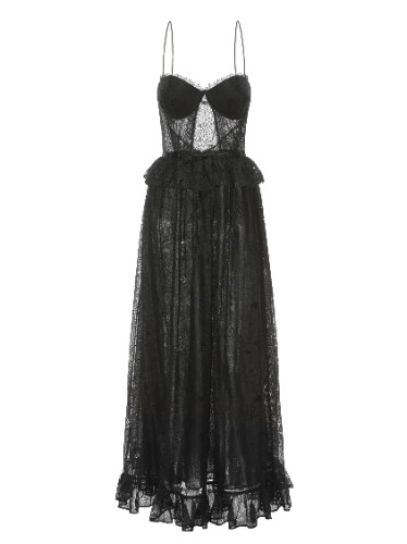 Adriana Lace Dress | Black / L