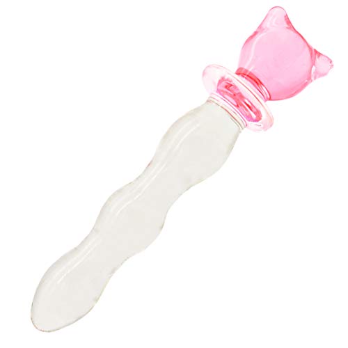 RYOZOCH Crystal Glass Pleasure Wand Dildo Penis (Bear) - Bear