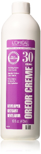L'Oreal Paris Oreor 30 Volume Creme Developer, 16 Fl Oz - 