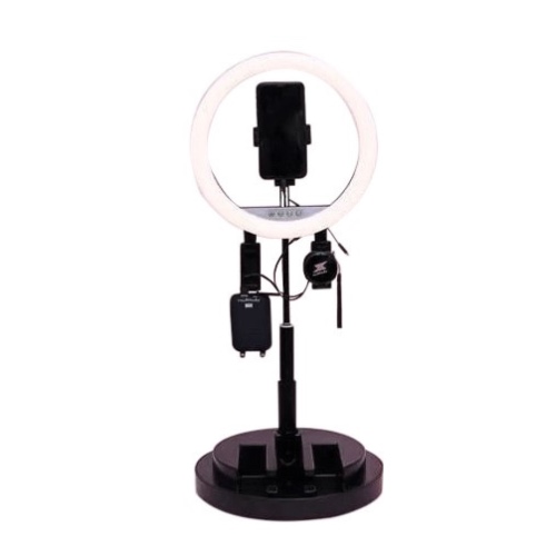 Self-Powered Portable Ring Light Set for Creators - Ink Black
