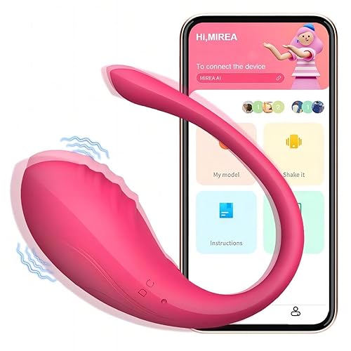 Wireless Bluetooth Vibrator Love Eggs with 10 Modes APP Remote Control Vibrator Vibtaters for Women,Bullet Mini G-Spot Vibrating Phone Control Sex Toys4couples Men & Women Massager EAN0624-Q1001