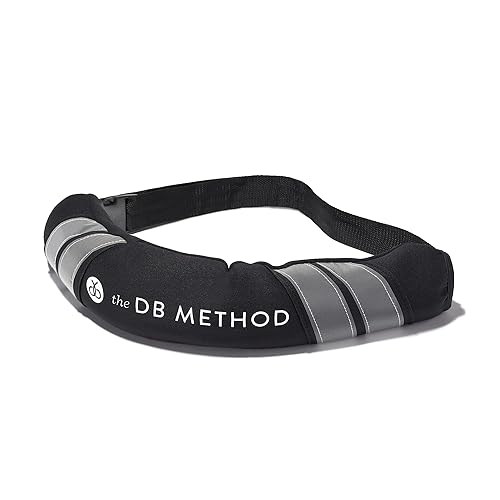The DB Method DreamBelt Weight Belt Intensifies Workouts, Home or Gym Workout Equipment, Weighted Belt for Hip Thrust, Squat, Strength Training, Helps Minimize Exercise Injury Risk, 10 lbs