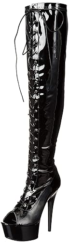 Ellie Shoes womens Thigh High - 8 Black