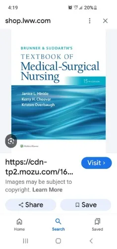 Nursing text book