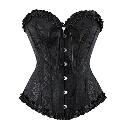 Womens Lace Up Busty Corset