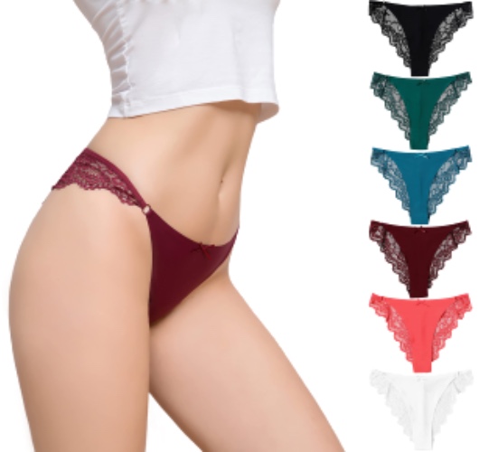 Set of 6 panties