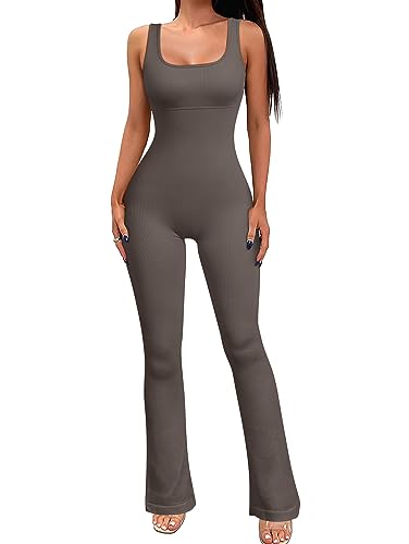 Women‘s Yoga Jumpsuits Ribbed
