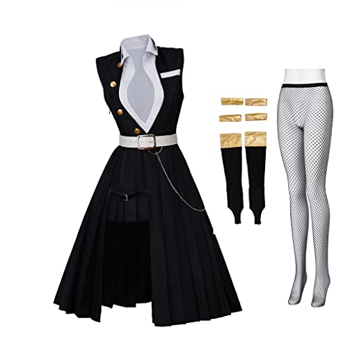 Suma Cosplay Hinatsuru Costume Makio Dress Uzui Tengen Wife Cosplay Outfits - Medium - Black 1