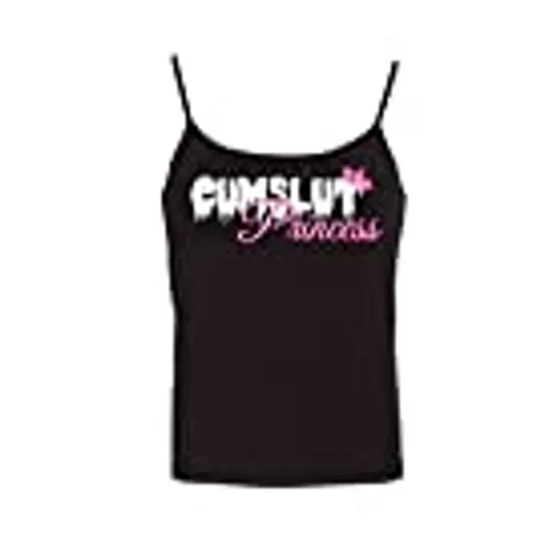 Knaughty Knickers Daddy's Little Fun Flirty Camisole Cami Tank Top Sleep Wear Fitted Scoop Neck