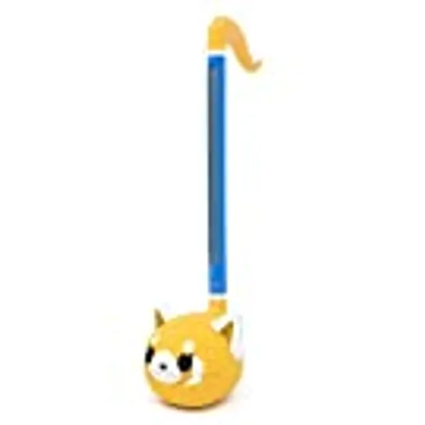 Hamee Designed for Otamatone [Sanrio - Aggretsuko Sweet] Electronic Musical Instrument Portable Synthesizer [English Regular] with Music Practice Sheet for Teens Adults Beginner (Official Licensed)
