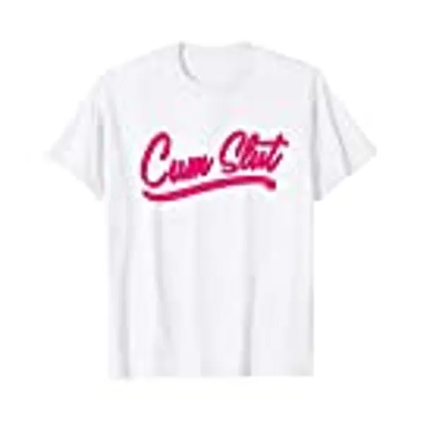 BHTHUI Cumslut Shirt - BDSM Bukkake Dumpster Cum Slut T-Shirt T241220 White