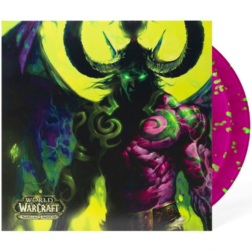 World of Warcraft: The Burning Crusade 2xLP | iam8bit 'Dark Portal Splatter'