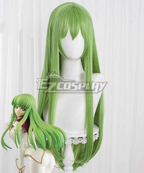 Code Geass C.C. Green Cosplay Wig
