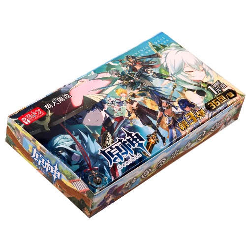 Genshin Impact TCG Cards - Booster Packs Trading Card [Imported] (Sealed Box - 36 Packs) - Sealed Box - 36 Packs