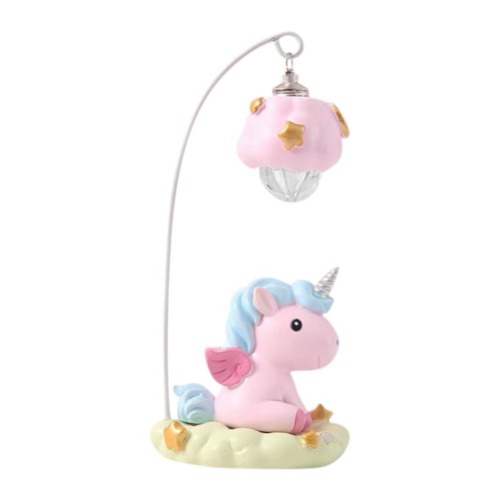 Hanging Unicorn Night Light - Pink