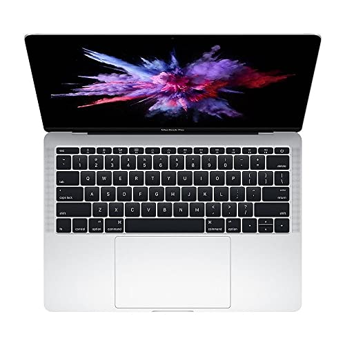 Apple 13in MacBook Pro, Retina Display, 2.3GHz Intel Core i5 Dual Core, 8GB RAM, 128GB SSD, Silver, MPXR2LL/A (Newest Version) (Renewed) - Silver - 128GB - Notebook