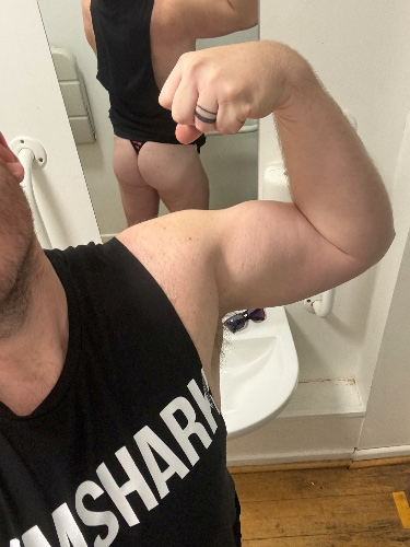 Wear thong to the gym