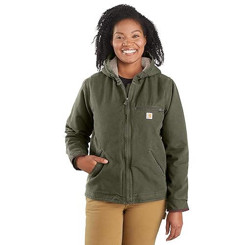 Carhartt Sherpa Lined Jacket - X-Small - Basil