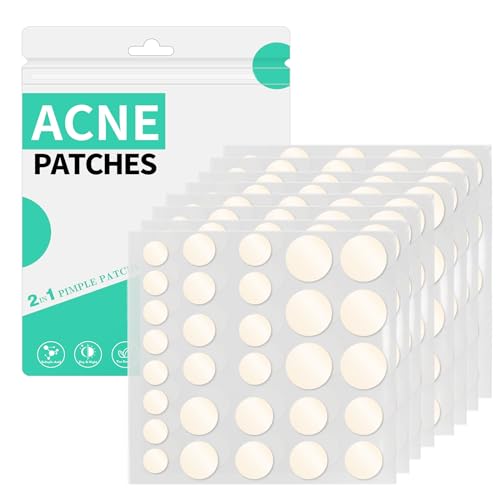 264 Stück Pimple Patches Hydrokolloid Unsichtbare Pickel mit Teebaumöl Tag und Nacht Verwenden Akne Wasserdichte Atmungsaktive Acne Pflaster Anti - 264 Stück