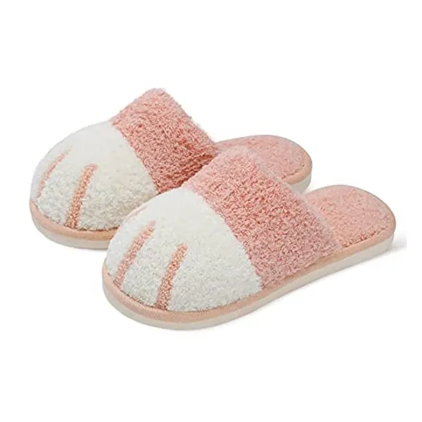 
                            SINNO Cute Animal Slippers for Women, Winter Warm Memory Foam House Slippers, Soft Cozy Booties Non-Slip Slip-on Shoes for Girls Indoor Outdoor Shoes ,Creative Gifts for Women Girls Girlfriend
                        