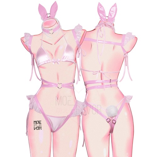 Valentine Bunny - Pink / XS/S