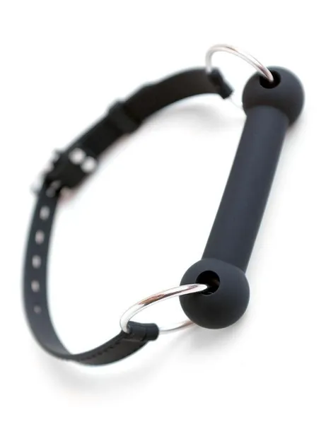 BDSM Silicone Bit Gag Pet Play Mouth Gag