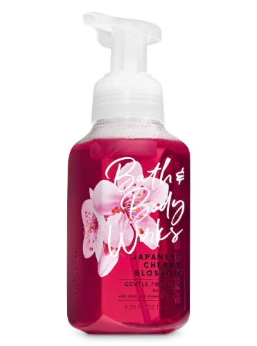 Bath & Body Works ~Japanese Cherry Blossom~ Gentle Foaming Hand Soap 8.75 Fl Oz by Bath & Body Works
