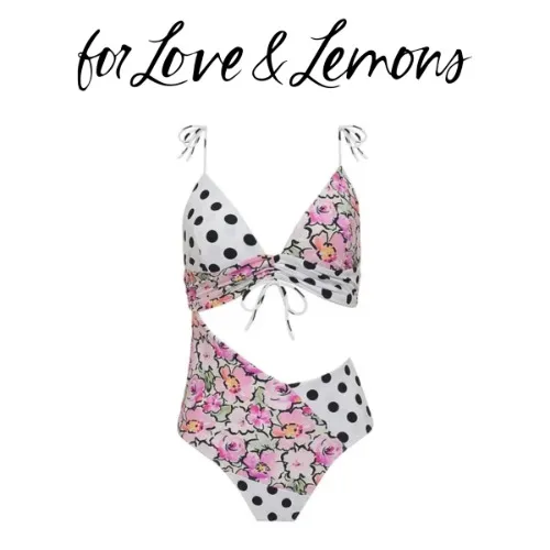 Neapolitan Swimsuit - For Love and Lemons