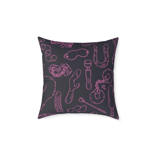 Spun Polyester Square Pillow | 20" × 20"