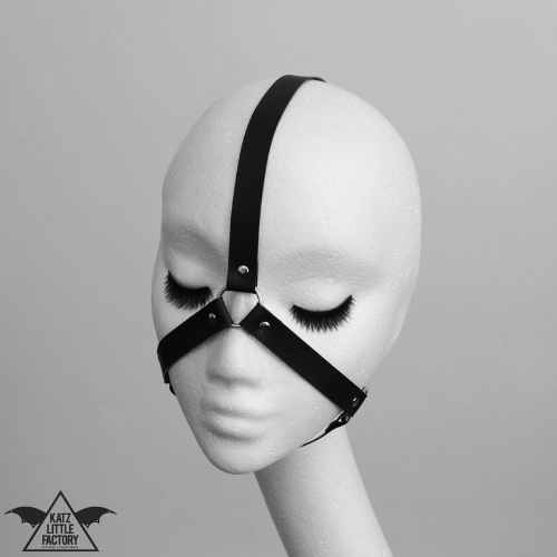 NEAT Matt Black PVC Head Harness
