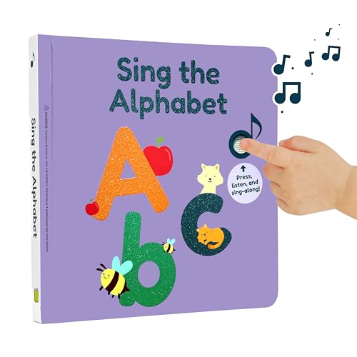 Calis Books ABC Book | Great Alphabet Learning Toy with The ABC Song | Sound Books for Toddlers 1-3 | Great Books for 1 Year Old | Toddler Learning Toys Ages 2-4 | Speech Therapy Toys - Sing the Alphabet