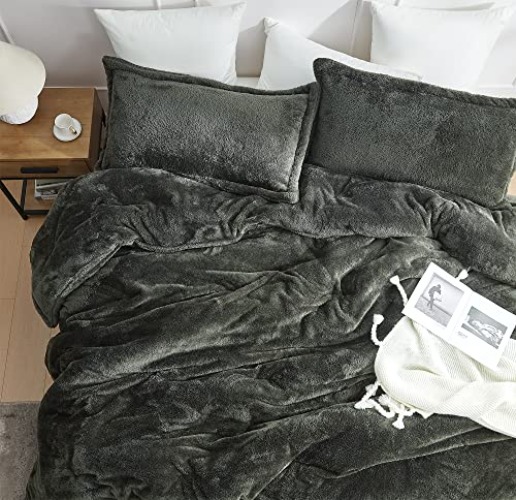 Byourbed Coma Inducer® Oversized Queen Comforter - The Original Plush - Dark Forest - Queen