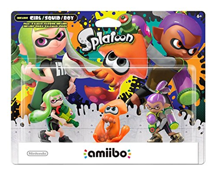 Nintendo Amiibo-Splatoon Series, 3-Pack (Alt Colour) - Splatoon Series Edition