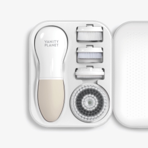 Raedia | Facial Cleansing Brush. by Vanity Planet - Warm Gray