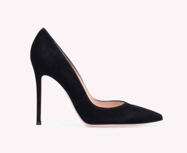 Gianvito Rossi 105 Black Suede