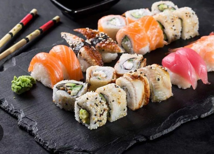 Sushi Dinner with Drinks