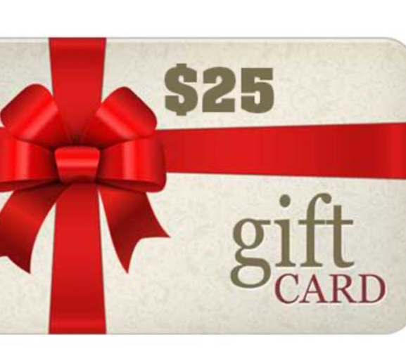 $25 gift card