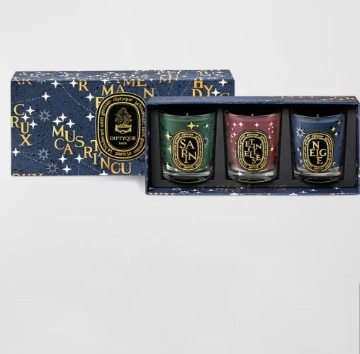 DIPTYQUE 3-Piece Holiday Candle Gift Set - Limited Edition