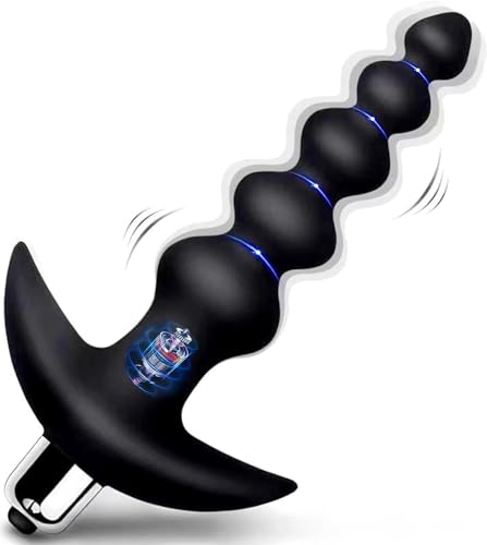 Sex Toys for Men Couples Vibrator Anal Toys, Sex Toy with 10 Vibrations Anal Plug Vibrators, Prostate Massager Adult Toys Anal Beads Sex Toys4mens UK, Sex Toys4couples Men & Women Male Large Butt plug