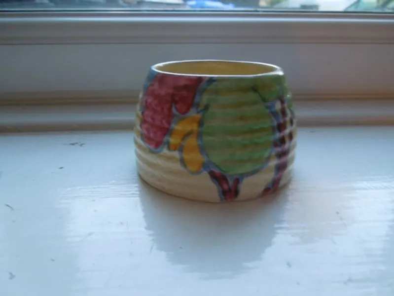 Clarice Cliff Pastel Autumn Beehive Preserve Pot Base | Etsy Ireland