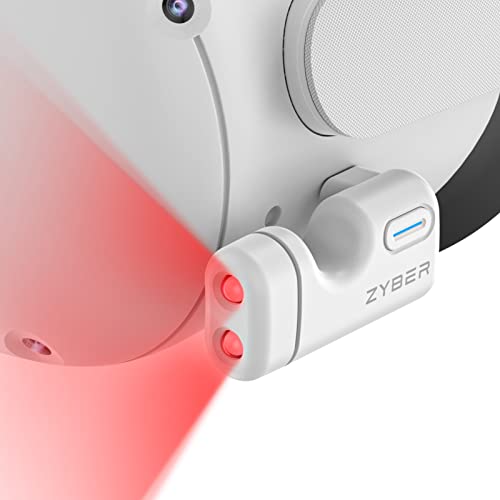 ZYBER Ir Light for Meta Quest 2 Pro PICO 4, Infrared Illuminator VR Accessories for Oculus Quest 2 Sensor Tracking in Dark