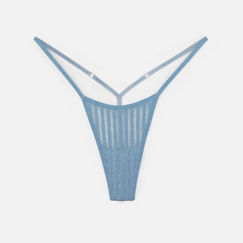 Vertigo Micro-G Thong Denim Blue - XL / Denim Blue