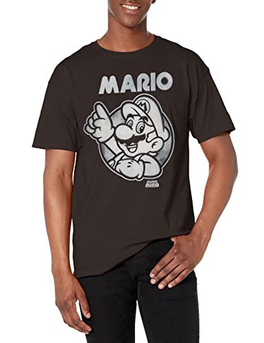 Nintendo Mens So Mario T-Shirt - 3X-Large - Black