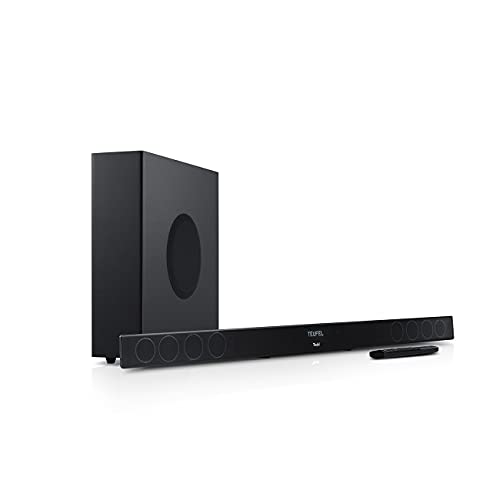Teufel CINEBAR 11 "2.1-Set Soundbar Subwoofer Bluetooth Sound Musik Film Schwarz - Schwarz