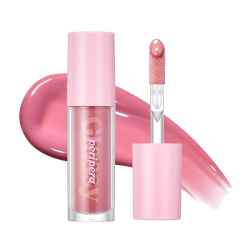 Peripera Ink Glasting Lip Gloss | Non-Sticky, High-Shine, 4XL Wand For Easy Application, Comfortable, Plumping, Fuller-Looking Lips, Moisturizing, Long-Lasting, Vegan (008 LOVE OF FATE) - 008 LOVE OF FATE