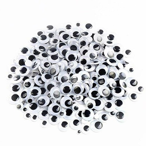 700x Premium Google Googly Eyes with Adhesive Back
