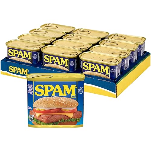 Spam Classic, 12 Ounce Can (Pack of 12) - 12 Ounce (Pack of 12)
