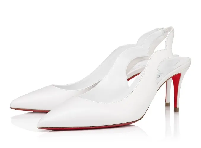 Hot chick sling back pumps louboutin 